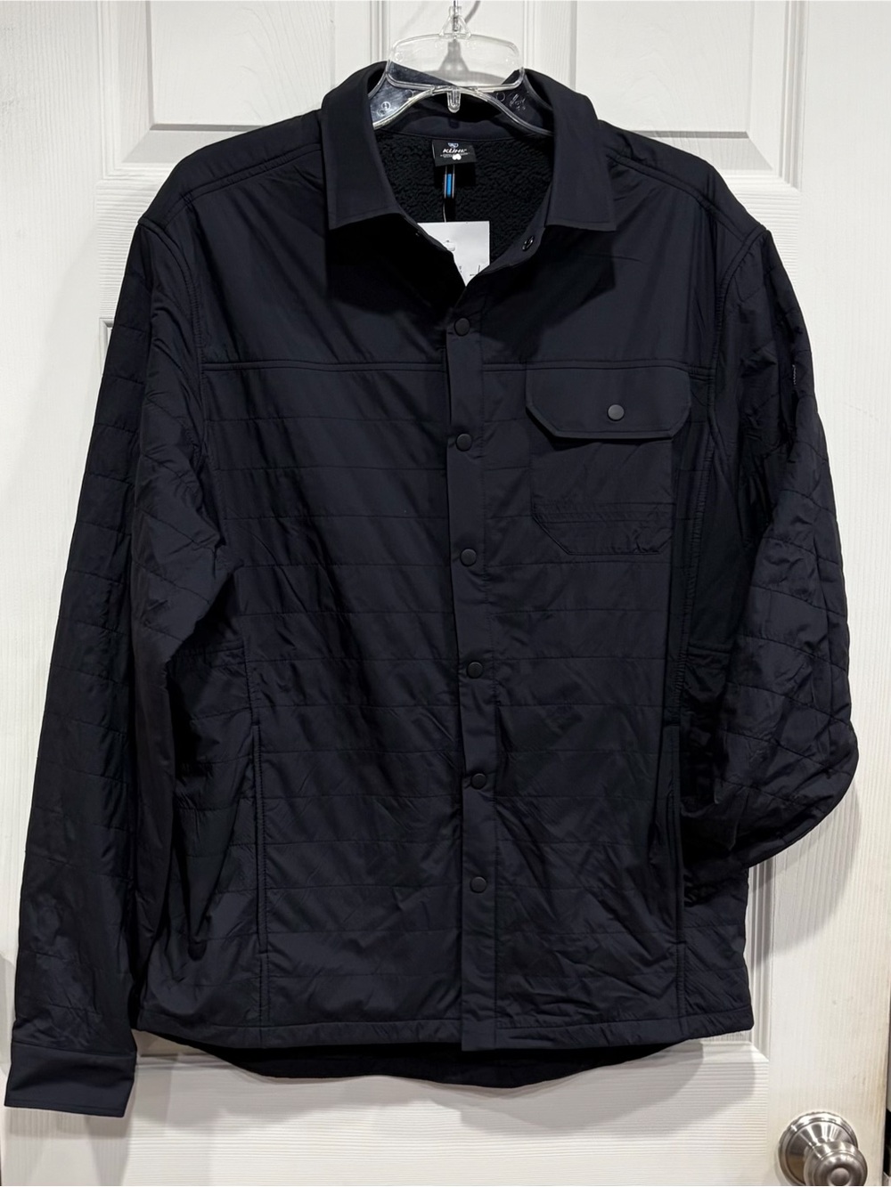 Kuhl Men's Large One Shirt-Jac Shirt Jacket Black NWT Lightweight Adventure